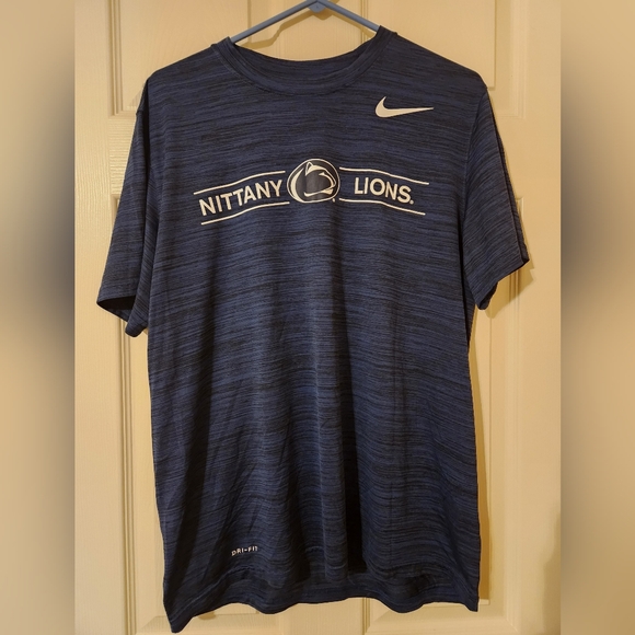 Nike Other - NIKE  Penn State Nittany Lions T-Shirt Mens Large Dri-Fit Activewear